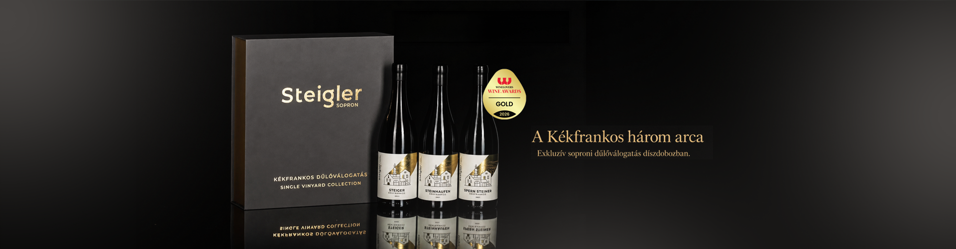Steigler Kékfrankos dűlőválogatás